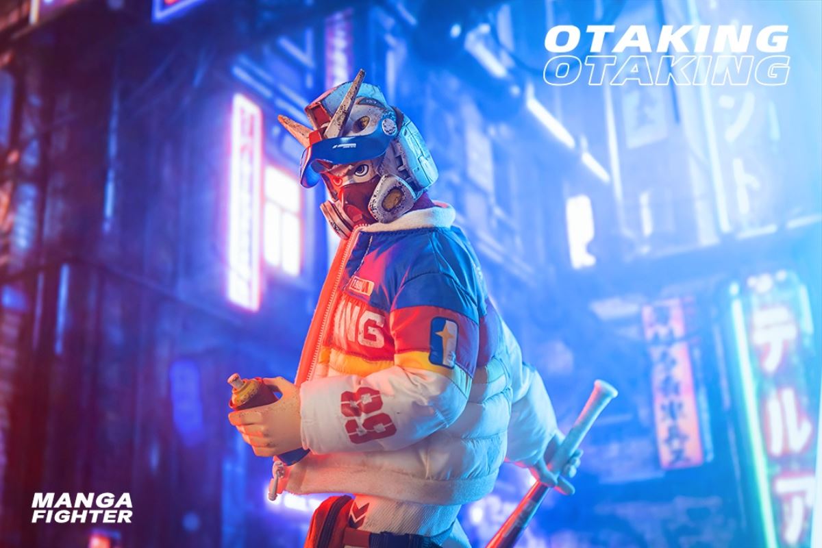 Otaku Punk Trend Figure - Graffiti Warrior & Red Tide Warrior 1/6