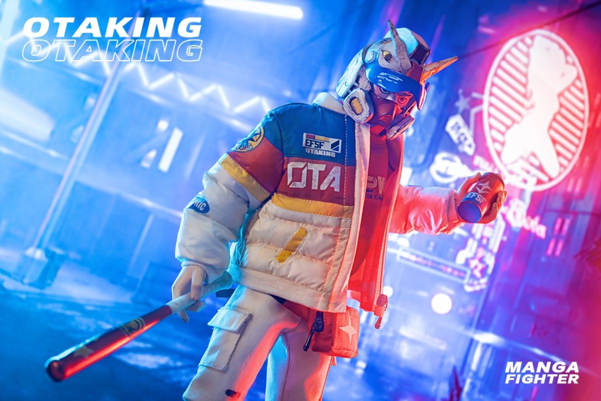 Otaku Punk Trend Figure - Graffiti Warrior & Red Tide Warrior 1/6