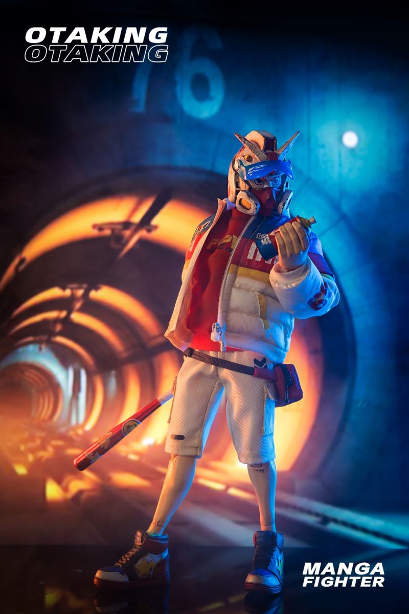 Otaku Punk Trend Figure - Graffiti Warrior & Red Tide Warrior 1/6