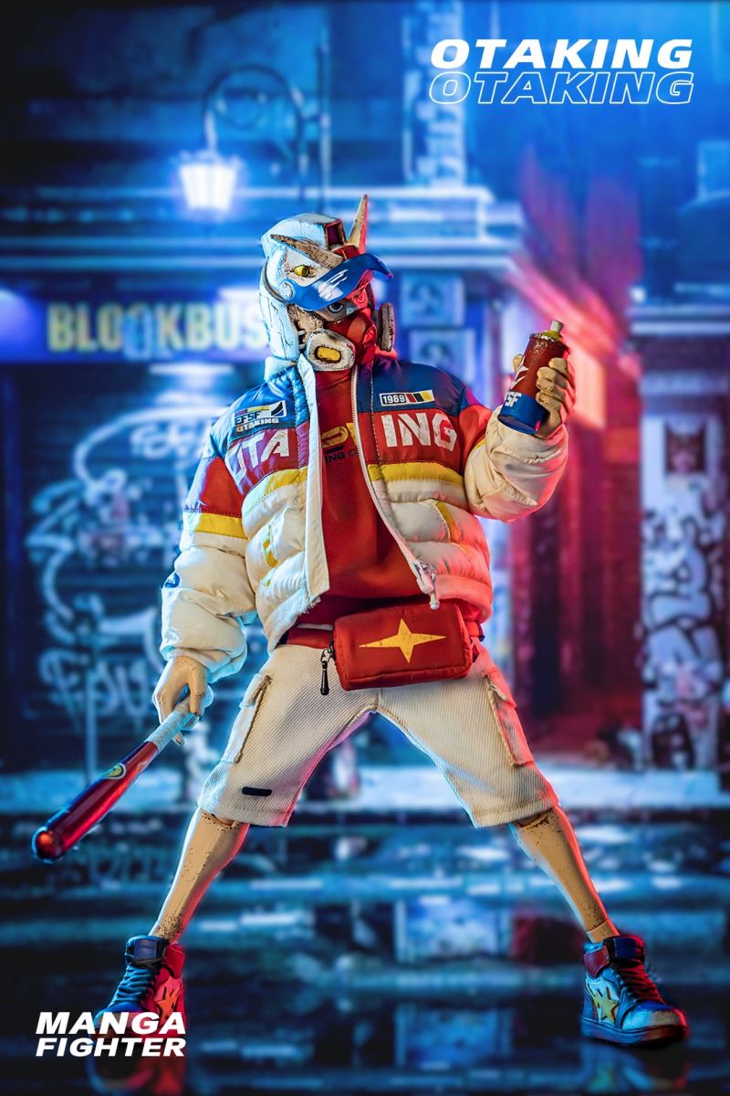 Otaku Punk Trend Figure - Graffiti Warrior & Red Tide Warrior 1/6