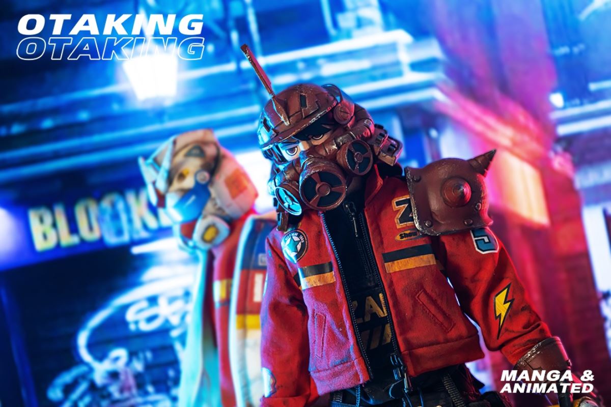 Otaku Punk Trend Figure - Graffiti Warrior & Red Tide Warrior 1/6