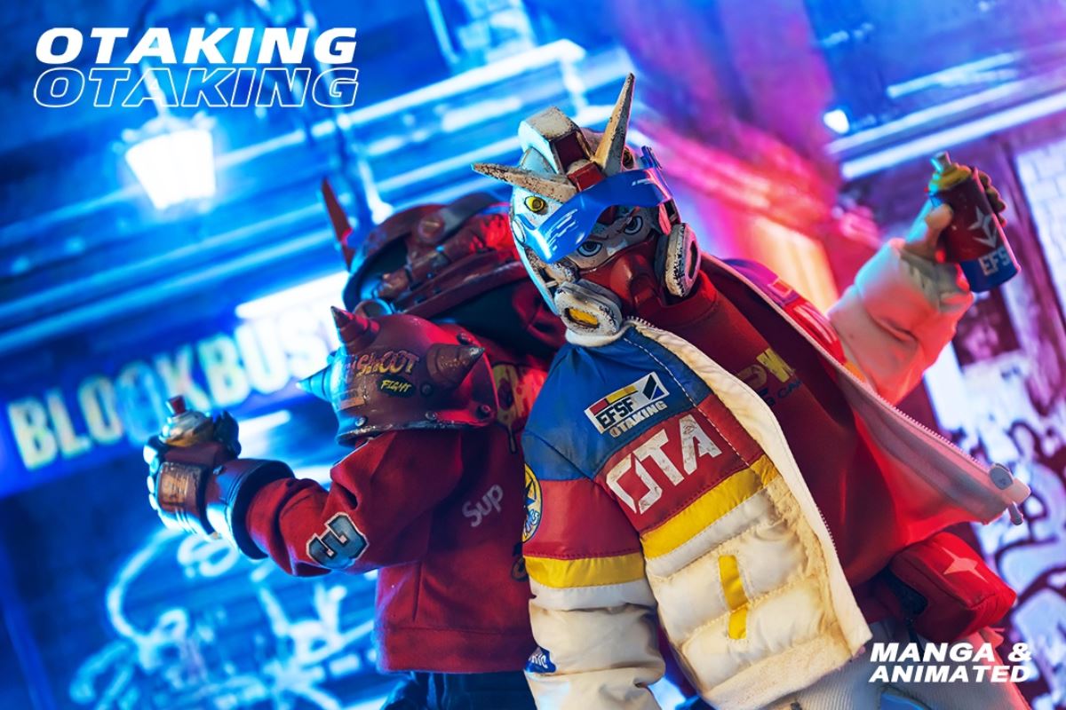 Otaku Punk Trend Figure - Graffiti Warrior & Red Tide Warrior 1/6