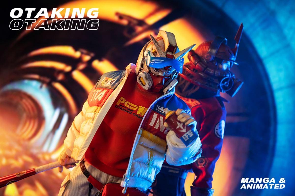 Otaku Punk Trend Figure - Graffiti Warrior & Red Tide Warrior 1/6