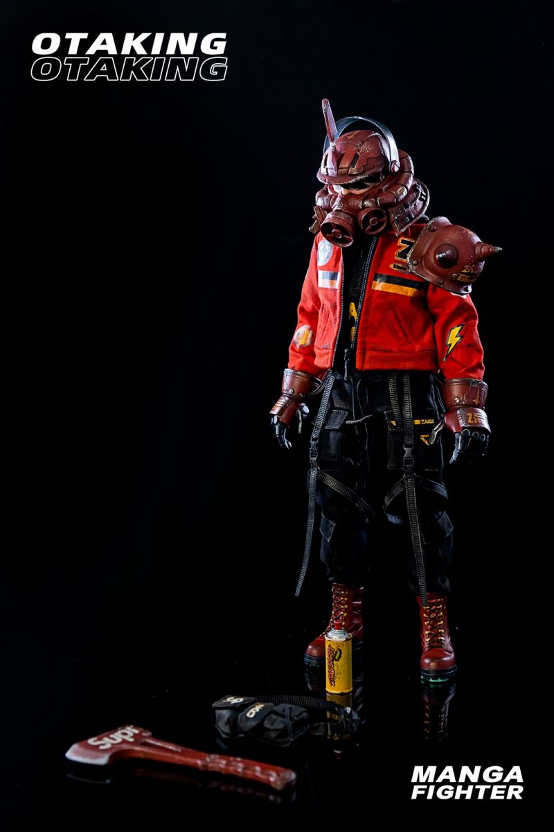 Otaku Punk Trend Figure - Graffiti Warrior & Red Tide Warrior 1/6