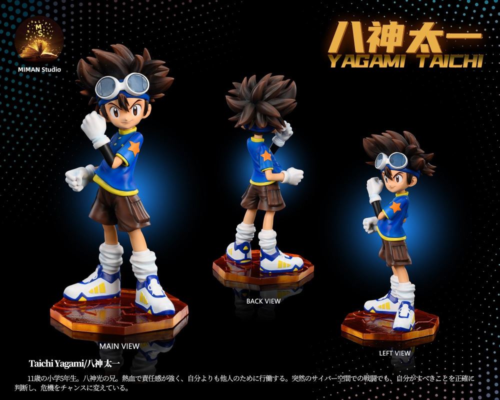 Yagami Taichi and Agumon