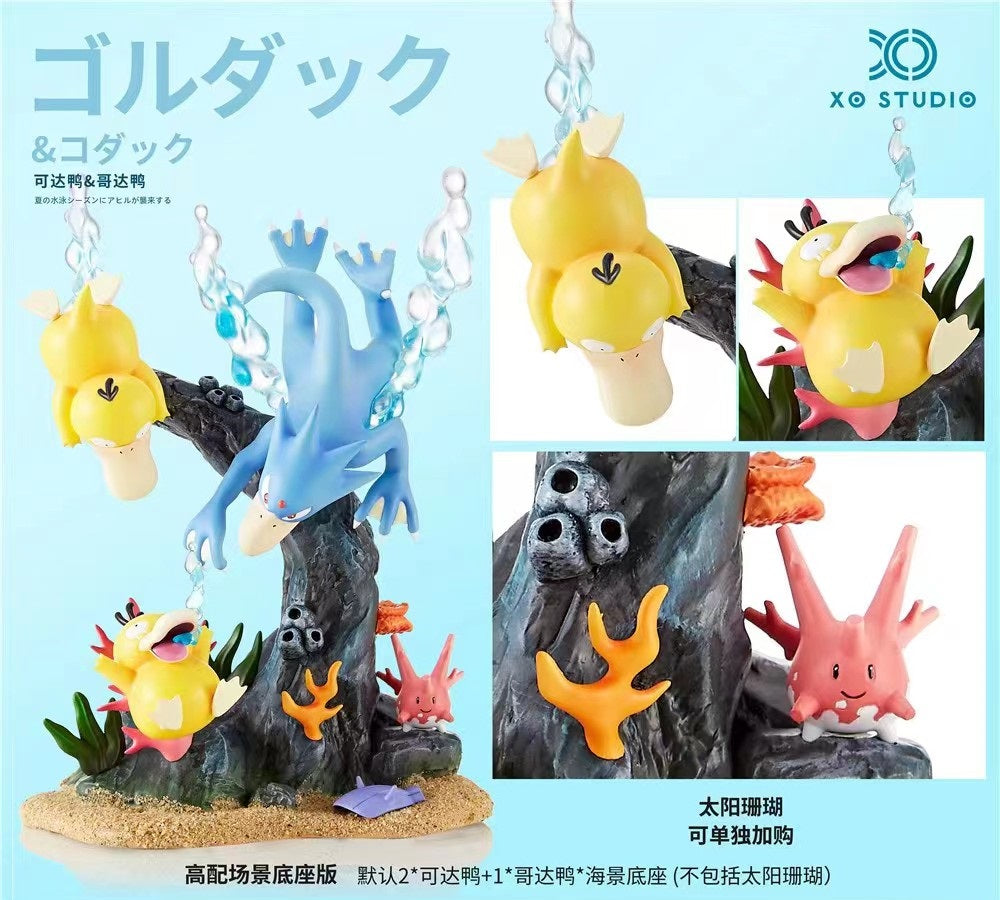Golduck and Psyduck