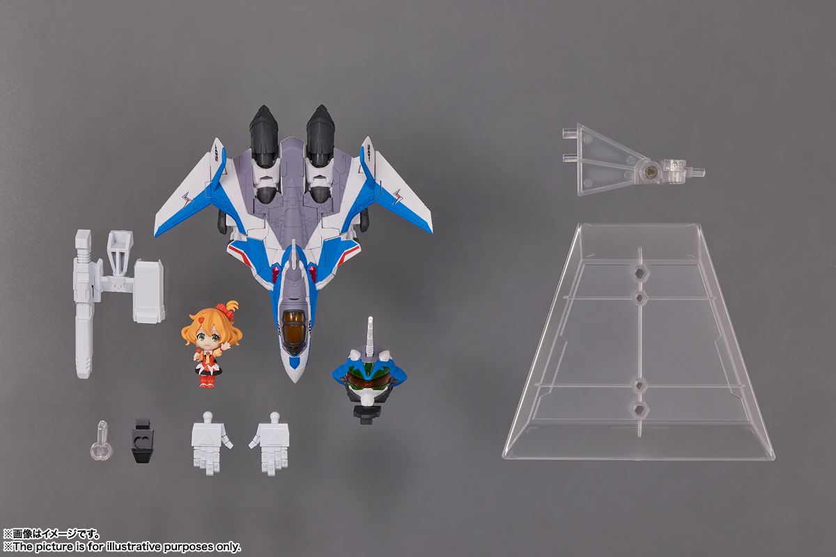 TINY SESSION VF-31J Siegfried (Hayate Immelmann machine) with Freya Wion