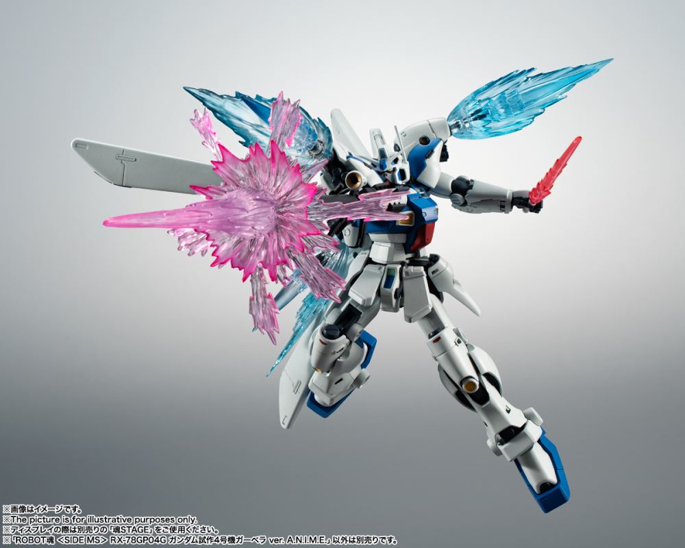 ROBOT SPIRITS  RX-78GP04G Gundam Prototype 04 Gerbera ver. ANIME