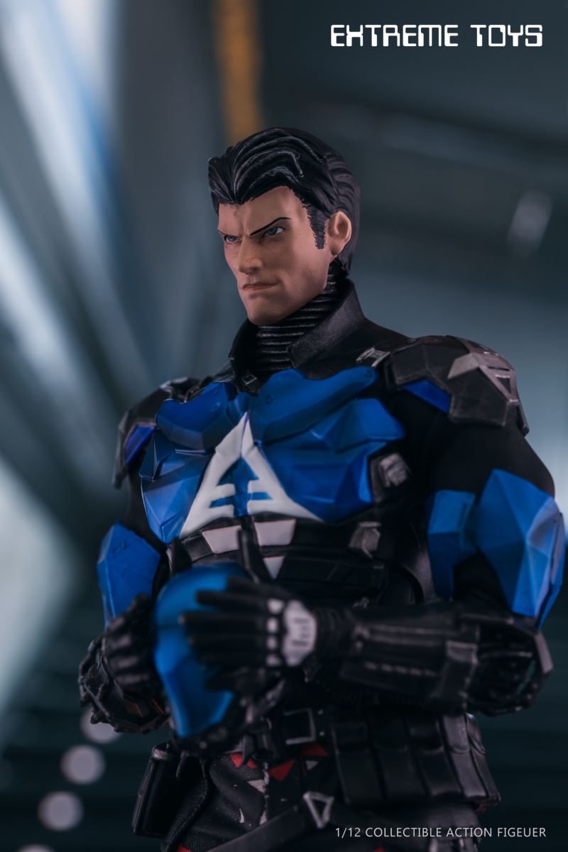 Cyber ​​Knight Azure Whisper / Crimson Chill