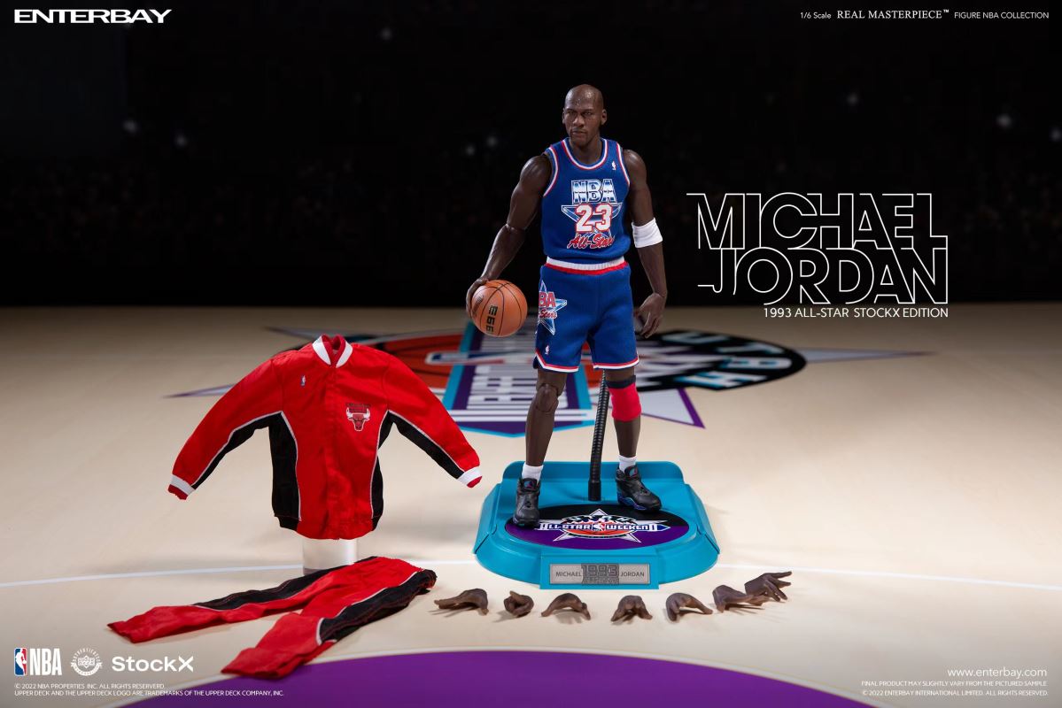 Real Masterpiece NBA Collection- Michael Jordan 1993 All-Star Game