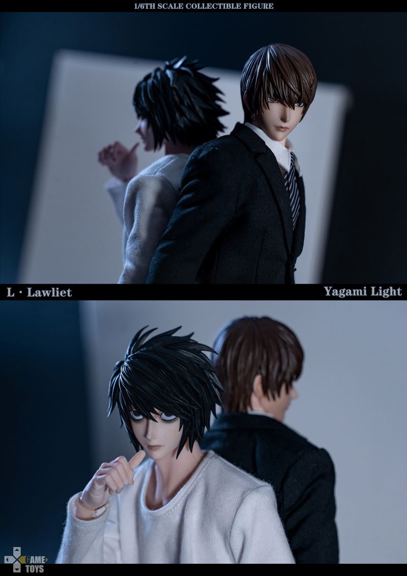 Death Note L . Lawliet & Yagami Light (GT-008) 1/6