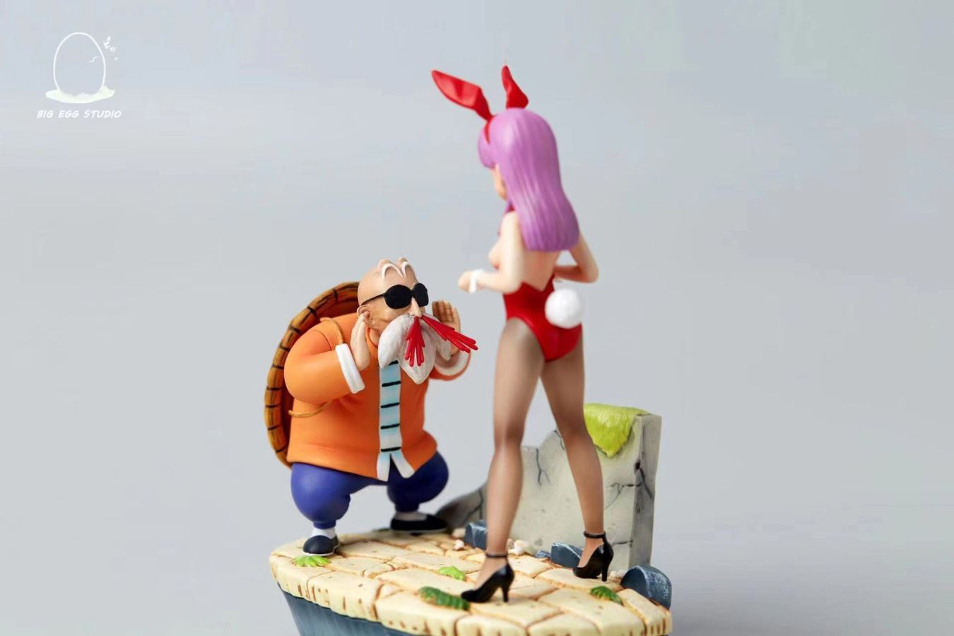 Master Roshi & Bullma - Dragon Ball