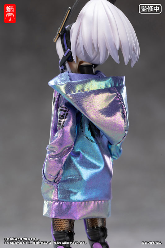 GNPROJECT Optional Costume Sune-chan Parka (Polarized Blue Purple Ver.) (for dolls)