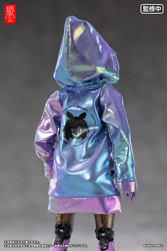 GNPROJECT Optional Costume Sune-chan Parka (Polarized Blue Purple Ver.) (for dolls)