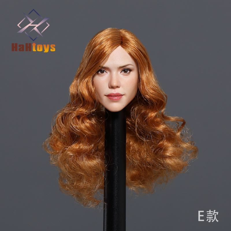 European beauty star head carving [H005] 1/6