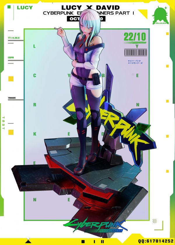 Lucy x David Cyberpunk EdgeRunners Part I