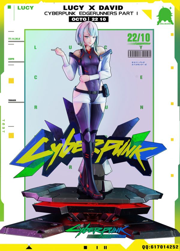 Lucy x David Cyberpunk EdgeRunners Part I