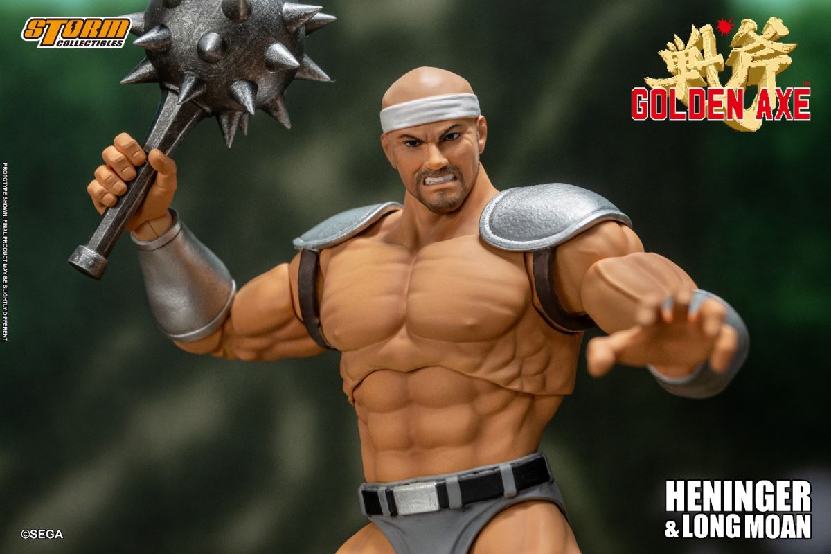 HENINGER & LONG MOAN 2 PACK - GOLDEN AXE ACTION FIGURES