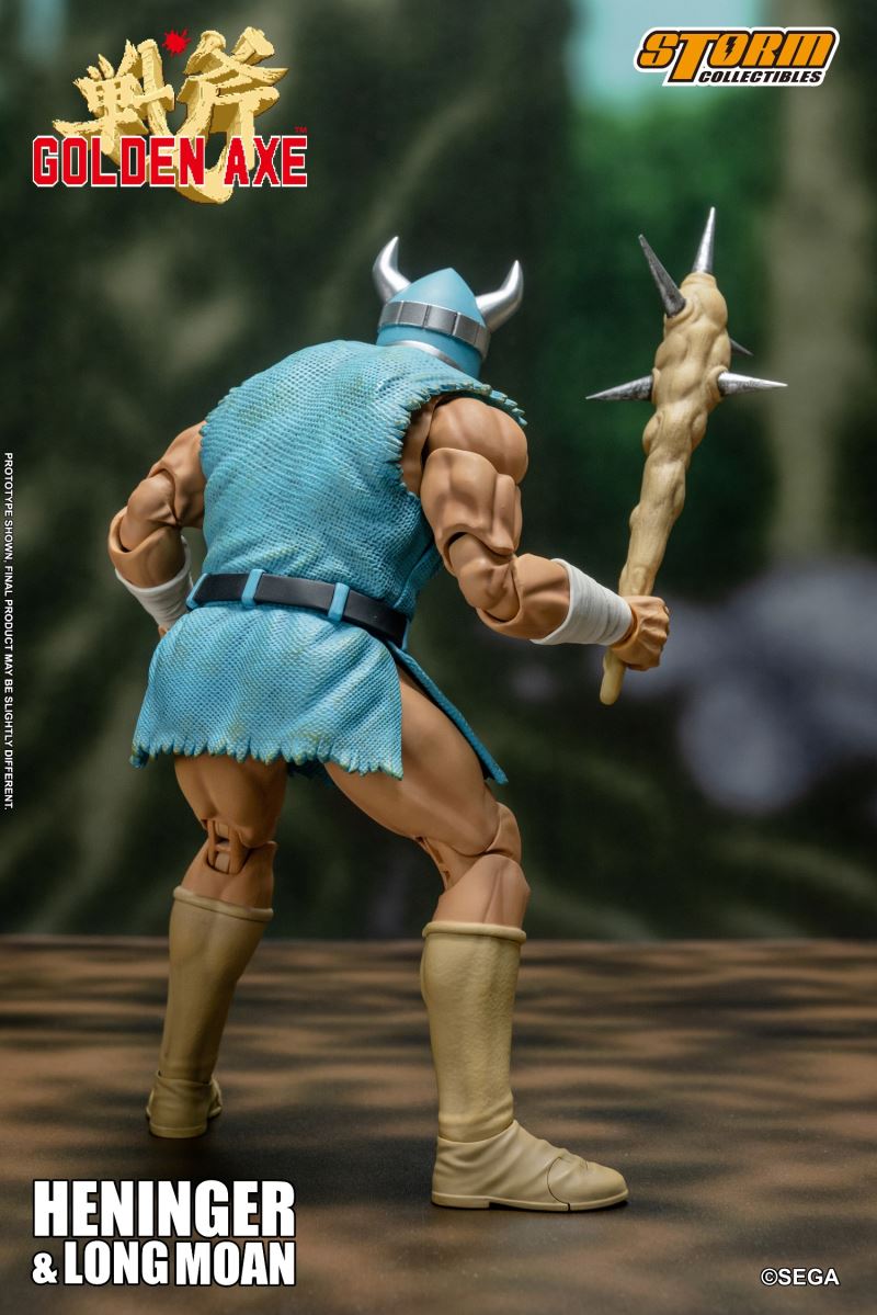 HENINGER & LONG MOAN 2 PACK - GOLDEN AXE ACTION FIGURES