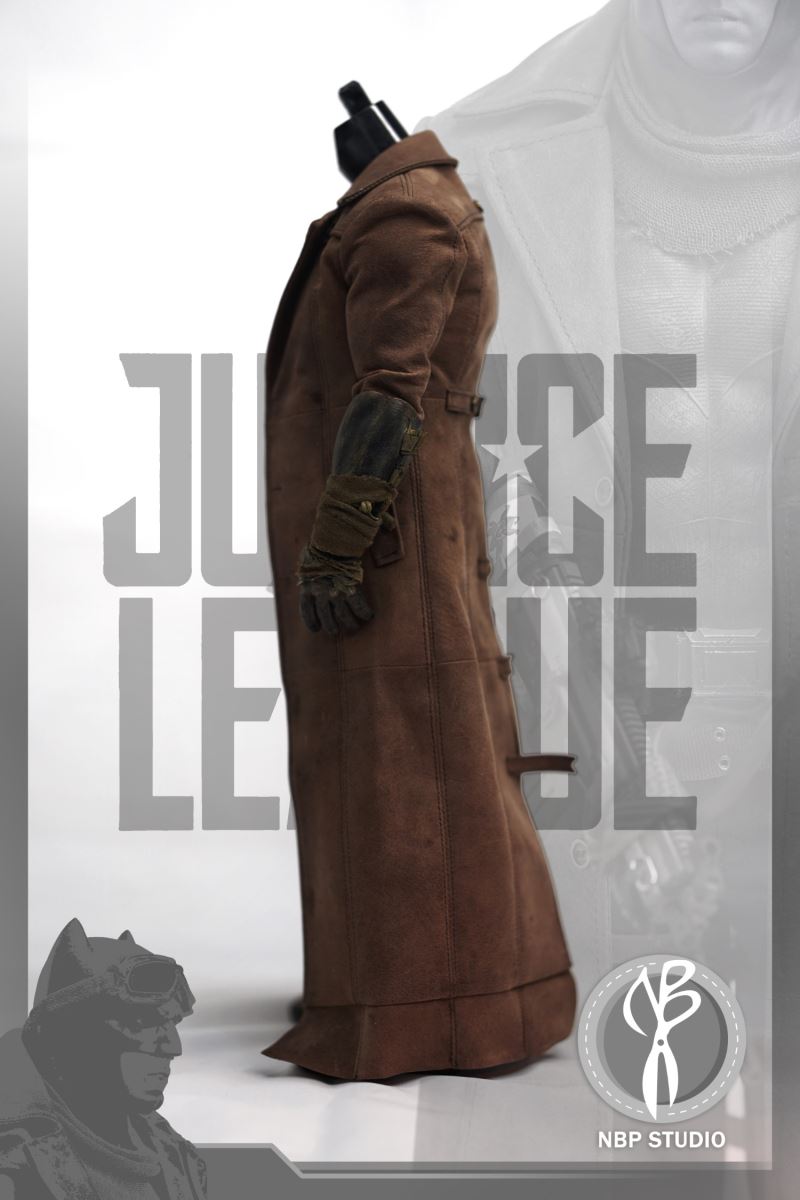 Desert Bat Leather Coat (NB01) 1/6