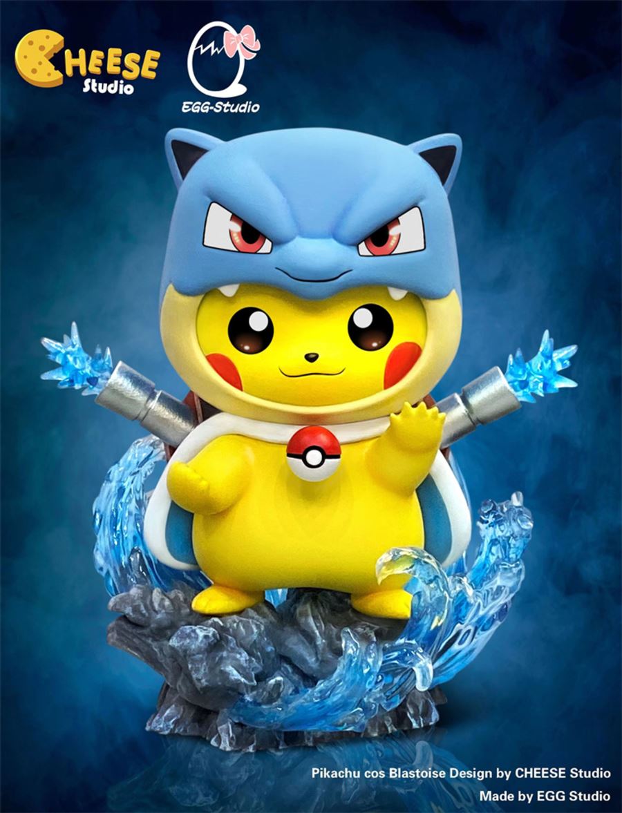 Pikachu cos Blastoise