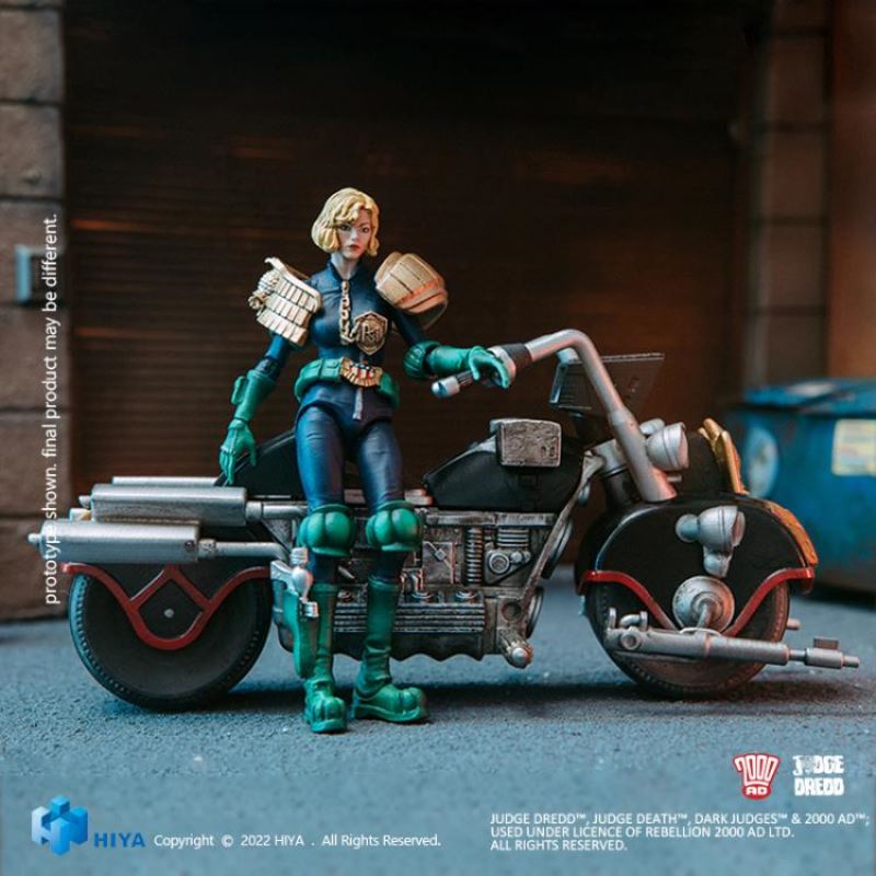 SWAT Judge Anderson & Motyorcycle 1/18