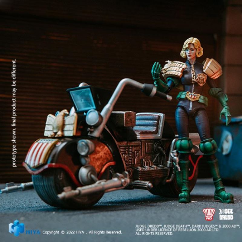 SWAT Judge Anderson & Motyorcycle 1/18