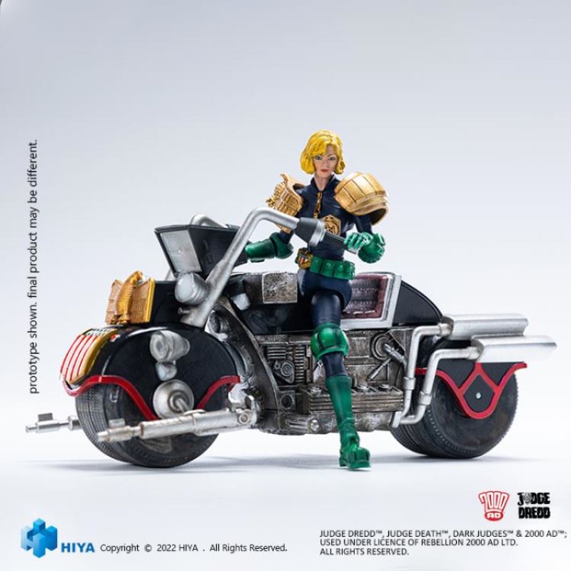 SWAT Judge Anderson & Motyorcycle 1/18