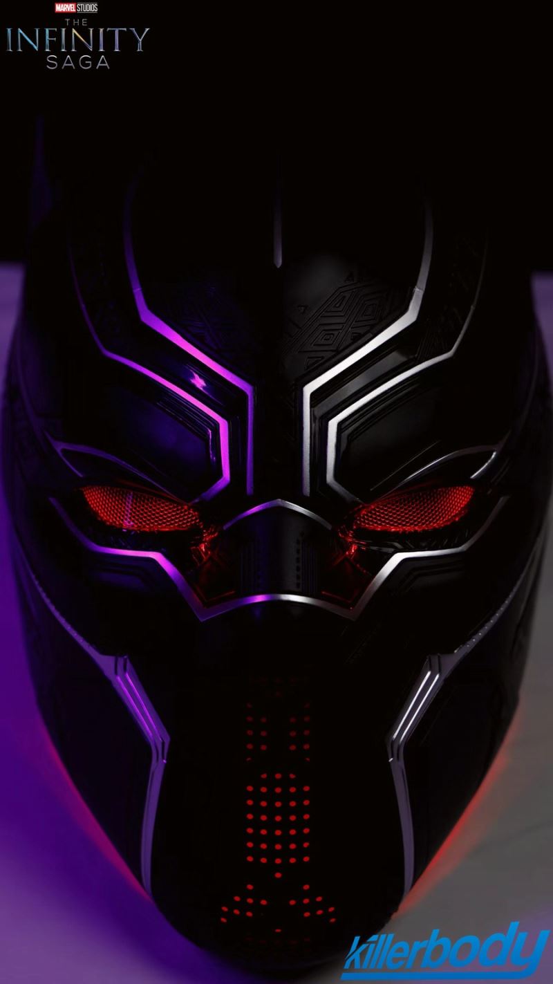 Wearable Black Panther Helmet 1/1