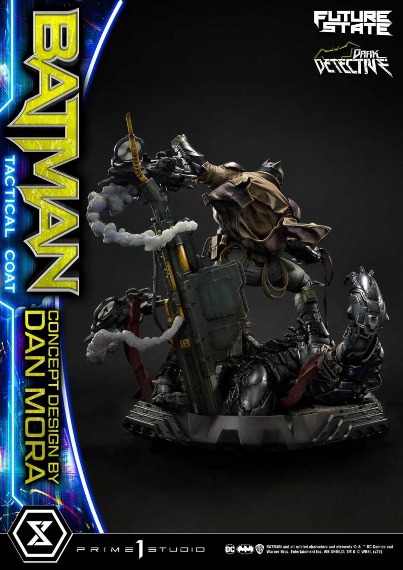 DC Future State Batman Dark Detective Tactical Coat DX