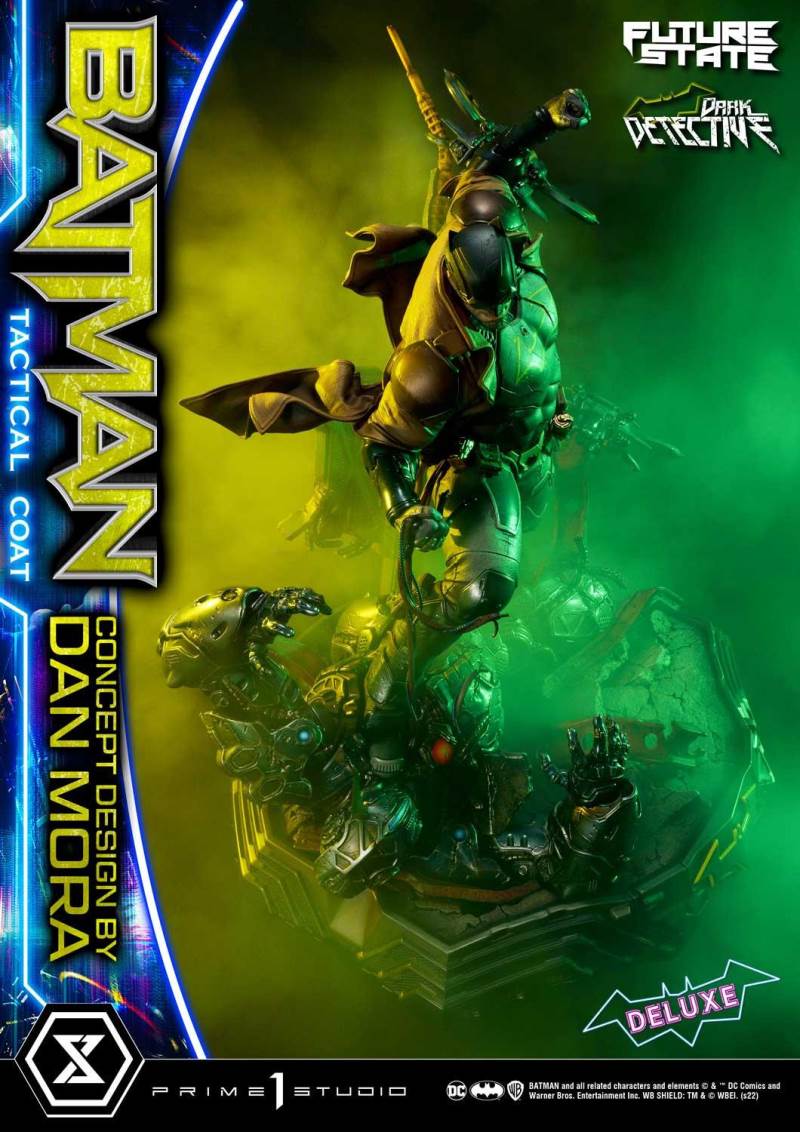 DC Future State Batman Dark Detective Tactical Coat DX