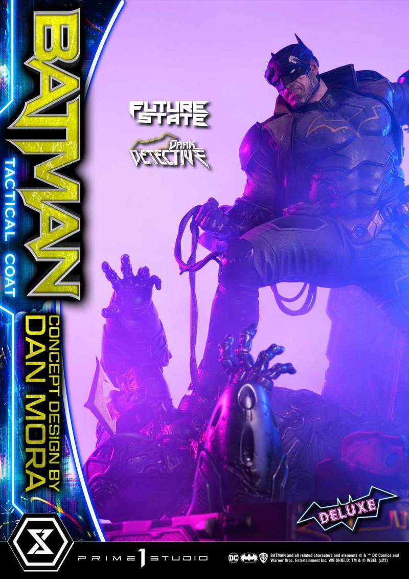 DC Future State Batman Dark Detective Tactical Coat DX