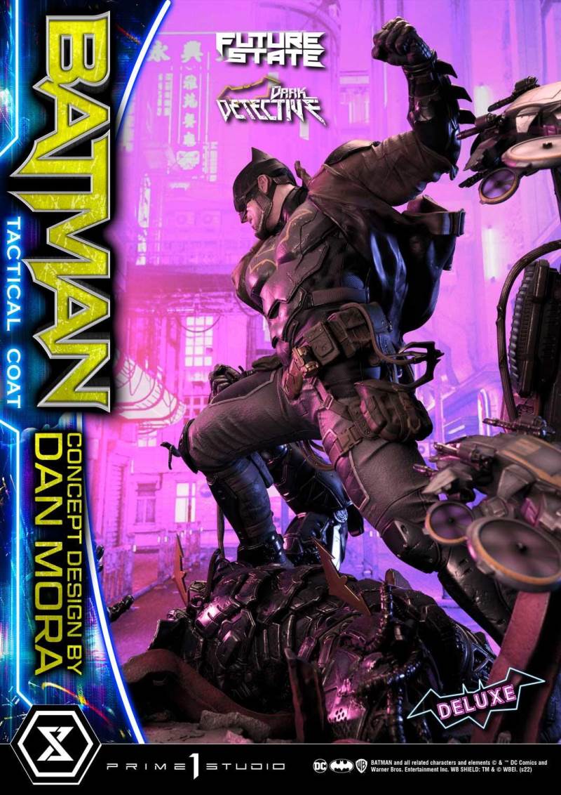 DC Future State Batman Dark Detective Tactical Coat DX