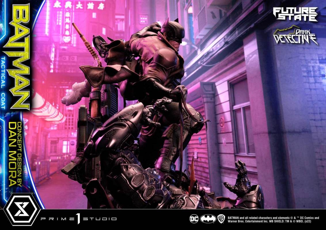 DC Future State Batman Dark Detective Tactical Coat DX