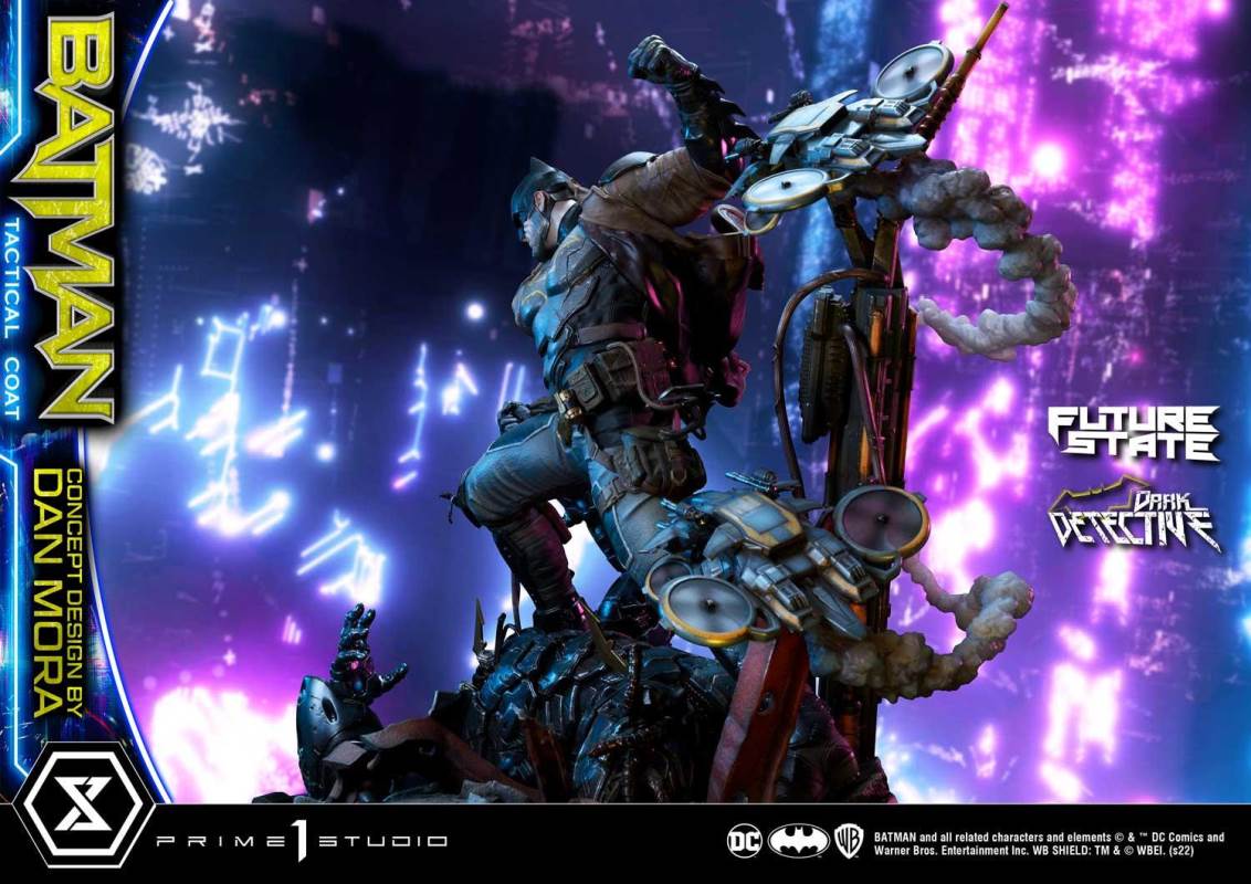 DC Future State Batman Dark Detective Tactical Coat DX