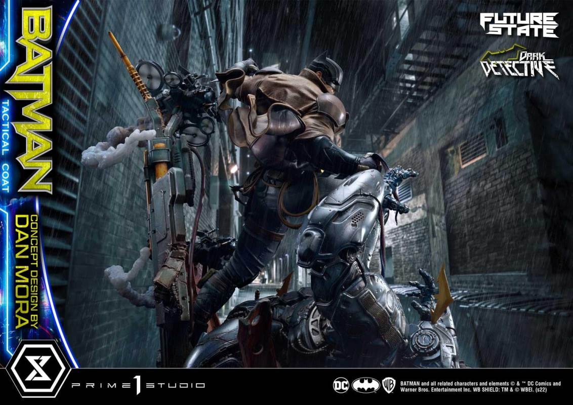 DC Future State Batman Dark Detective Tactical Coat DX