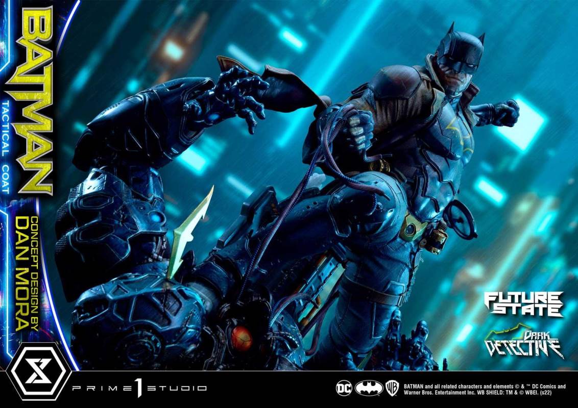 DC Future State Batman Dark Detective Tactical Coat DX