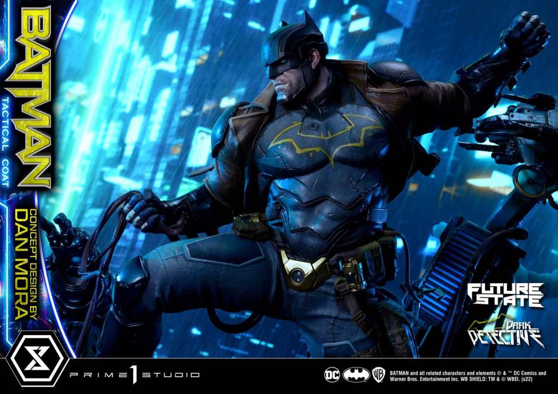 DC Future State Batman Dark Detective Tactical Coat DX