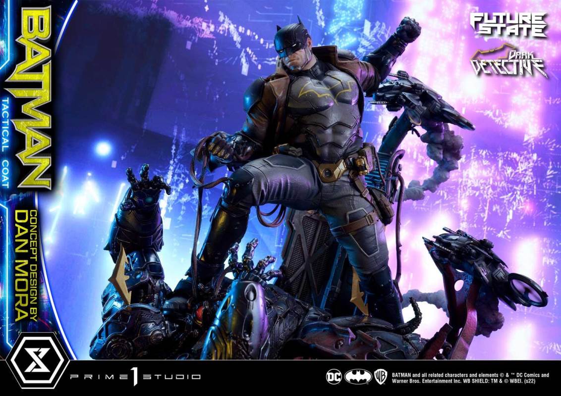 DC Future State Batman Dark Detective Tactical Coat DX