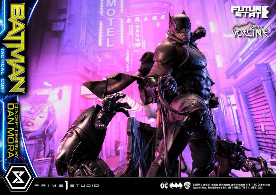 DC Future State Batman Dark Detective Tactical Coat DX