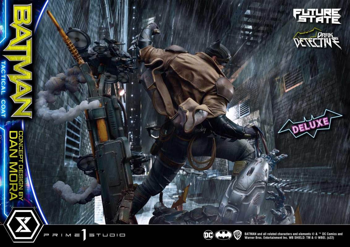 DC Future State Batman Dark Detective Tactical Coat DX