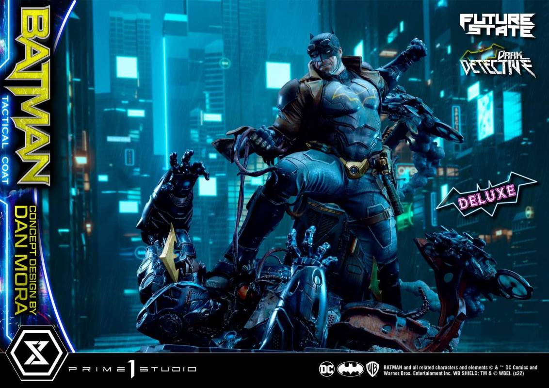 DC Future State Batman Dark Detective Tactical Coat DX