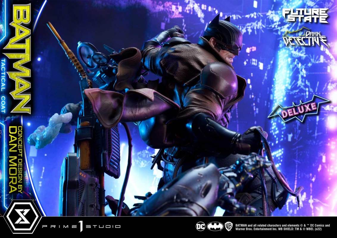 DC Future State Batman Dark Detective Tactical Coat DX