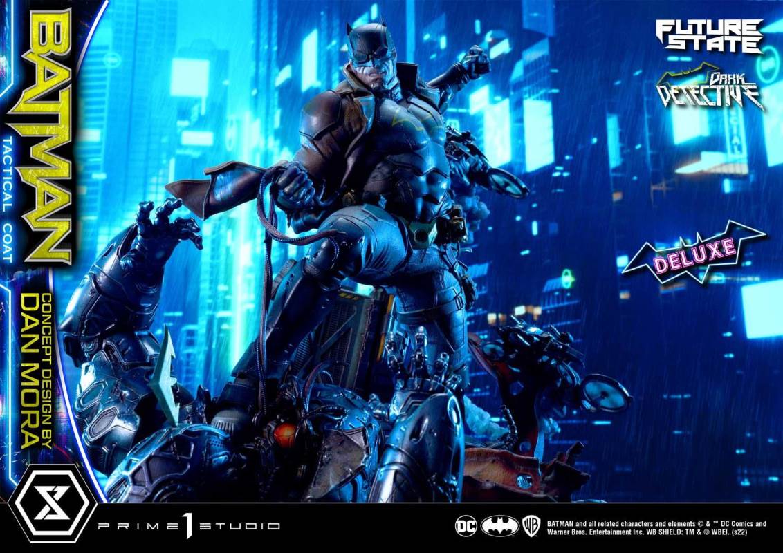 DC Future State Batman Dark Detective Tactical Coat DX