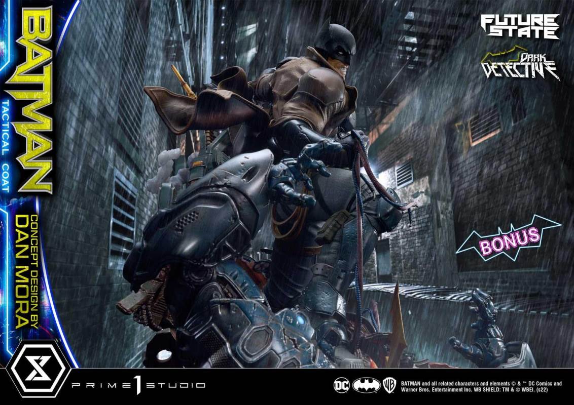 DC Future State Batman Dark Detective Tactical Coat DX