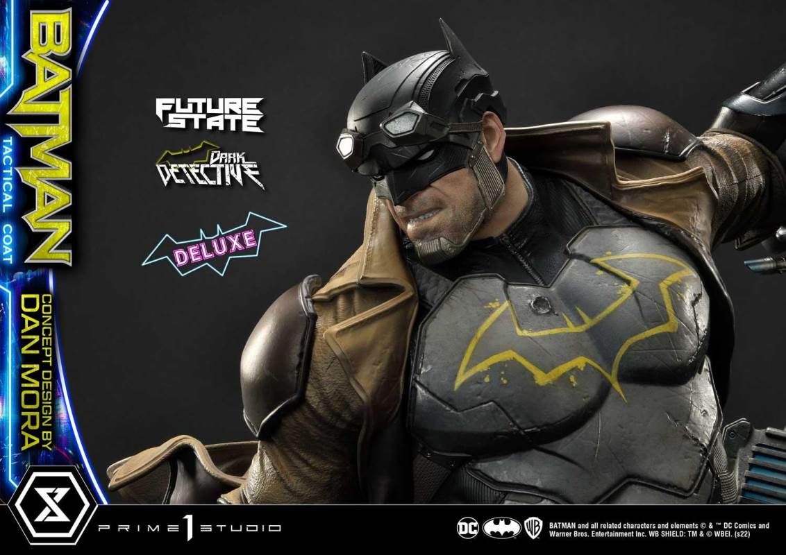DC Future State Batman Dark Detective Tactical Coat DX