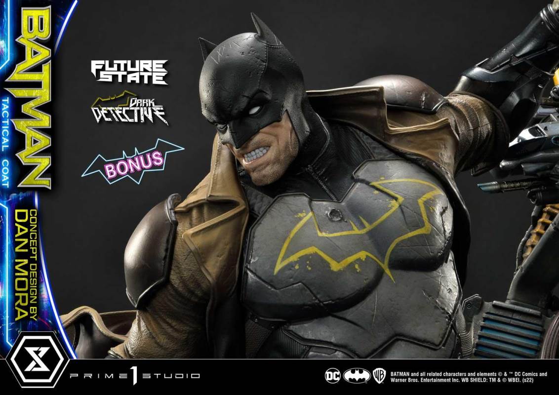 DC Future State Batman Dark Detective Tactical Coat DX
