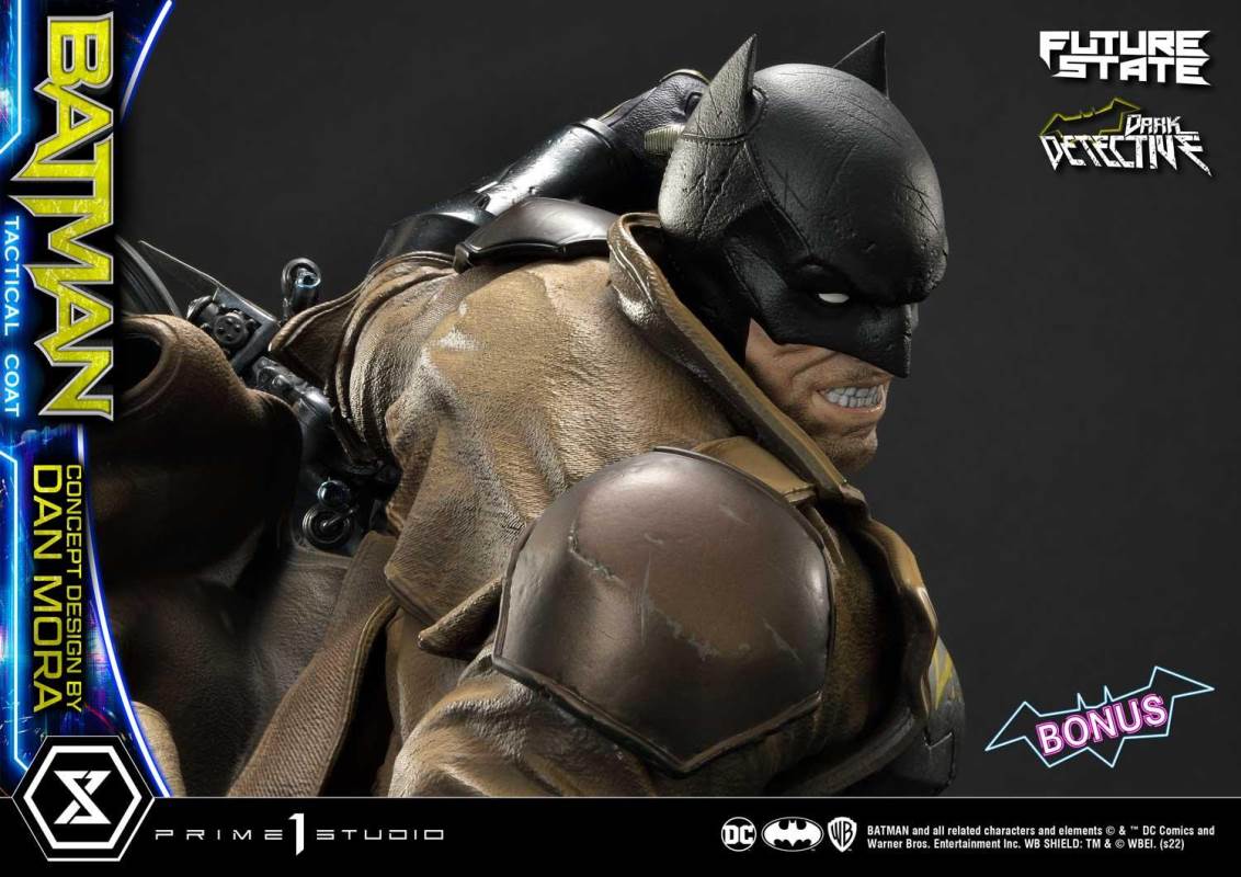 DC Future State Batman Dark Detective Tactical Coat DX