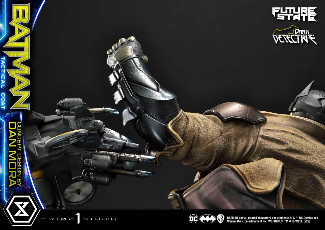 DC Future State Batman Dark Detective Tactical Coat DX
