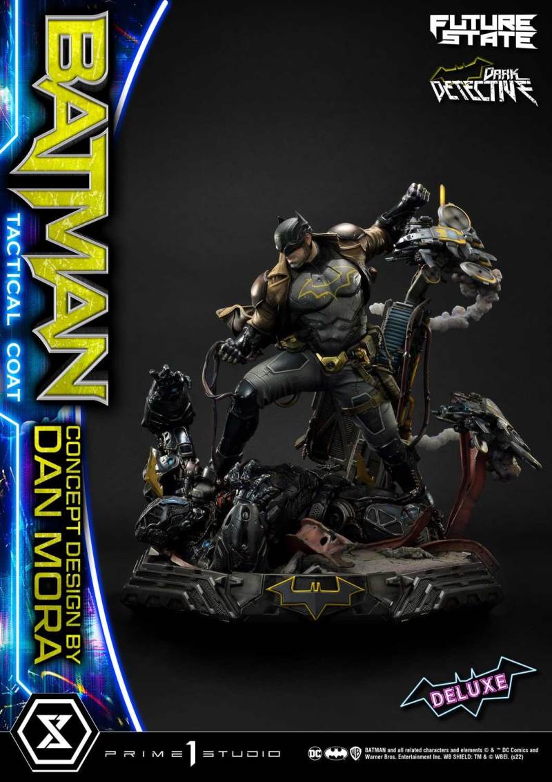 DC Future State Batman Dark Detective Tactical Coat DX